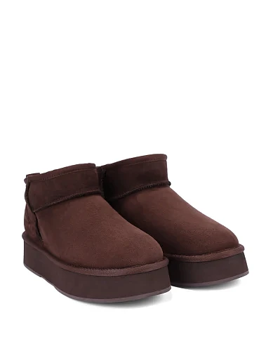 Жіночі уггі MIRATON коричневі - фото 3 - Miraton