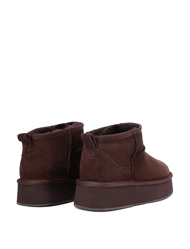 Жіночі уггі MIRATON коричневі - фото 4 - Miraton