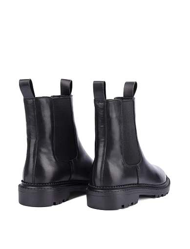 Жіночі черевики челсі Attizzare шкіряні чорні - фото 4 - Miraton