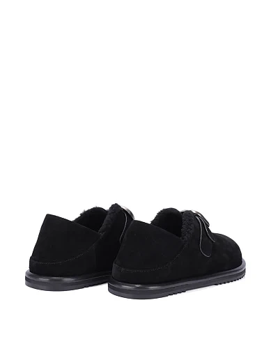 Жіночі туфлі MIRATON велюрові чорні(U8190-2-NZ1M) - фото 4 - Miraton