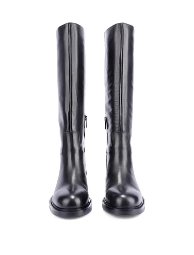 Жіночі чоботи челсі Attizzare шкіряні чорні(A25155-1630) - фото 2 - Miraton