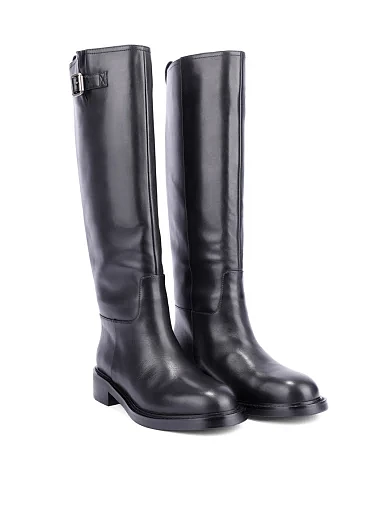 Жіночі чоботи Attizzare шкіряні чорні(A25155-1709) - фото 3 - Miraton