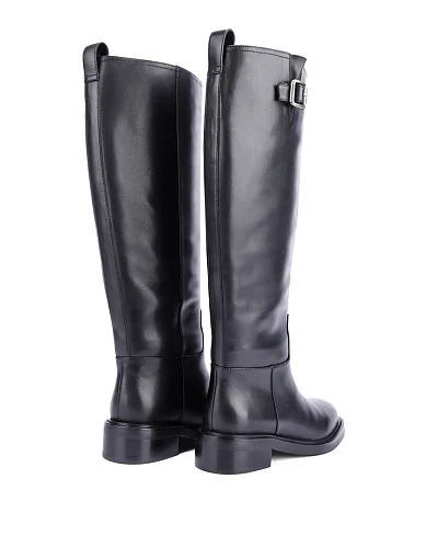 Жіночі чоботи Attizzare шкіряні чорні(A25155-1709) - фото 4 - Miraton