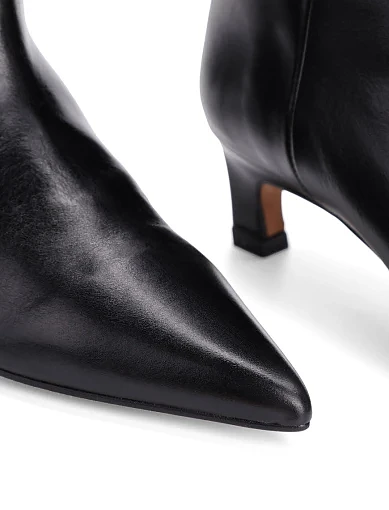 Жіночі чоботи Angel Alarcon шкіряні чорні - фото 5 - Miraton