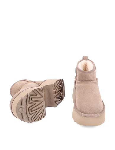 Жіночі уггі MIRATON велюрові сірі - фото 5 - Miraton