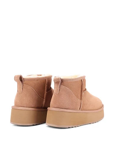 Жіночі уггі MIRATON бежеві - фото 4 - Miraton