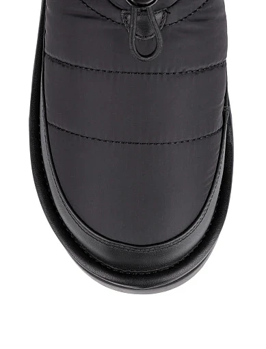 Женские ботинки MIRATON тканевые черные - фото 4 - Miraton