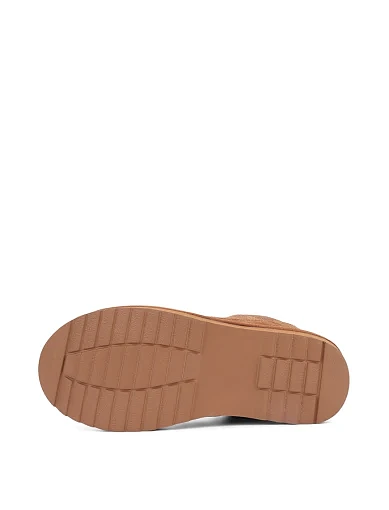 Жіночі уггі MIRATON велюрові бежеві(A7122-1) - фото 2 - Miraton