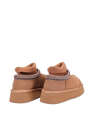 Жіночі уггі велюрові бежеві(1157702) - фото 4 - Miraton