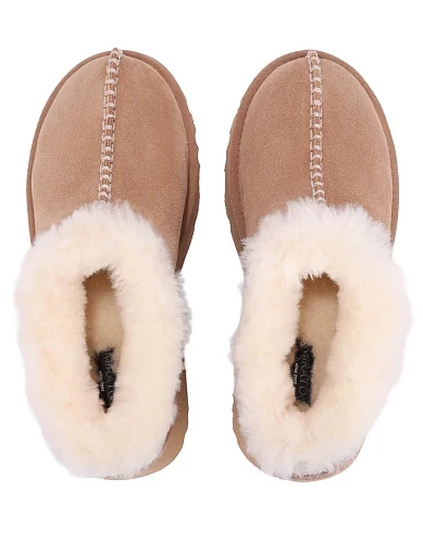 Жіночі уггі велюрові бежеві - фото 2 - Miraton