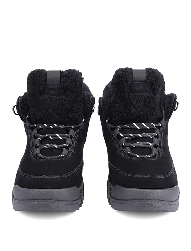 Жіночі черевики велюрові чорні - фото 5 - Miraton