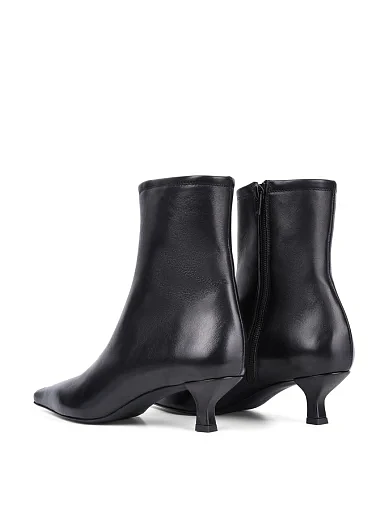 Женские ботинки Ma+De 94 кожаные черные - фото 5 - Miraton