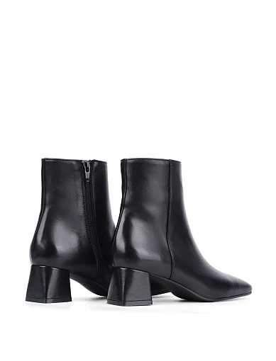 Женские ботинки Ma+De 94 кожаные черные - фото 4 - Miraton