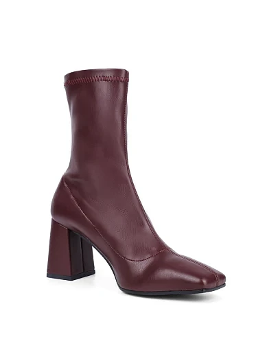 Жіночі черевики Ma+De 94 шкіряні червоні - фото 2 - Miraton