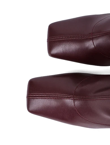 Жіночі черевики Ma+De 94 шкіряні червоні - фото 4 - Miraton