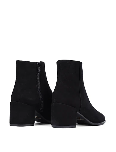 Жіночі черевики Ma+De 94 замшеві чорні - фото 4 - Miraton