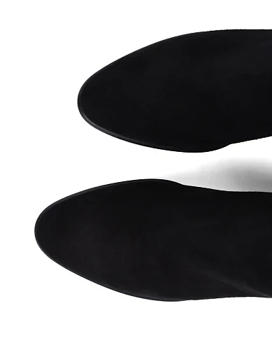 Жіночі черевики Ma+De 94 замшеві чорні - фото 5 - Miraton