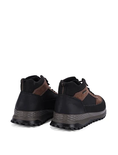 Чоловічі черевики IMAC з екошкіри коричневі (853118) - фото 4 - Miraton