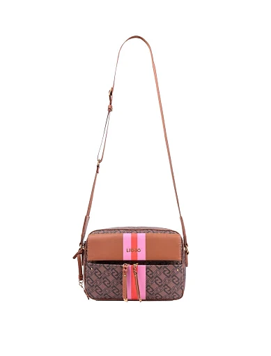 Жіноча сумка крос-боді LIU JO з екошкіри помаранчева - фото 3 - Miraton