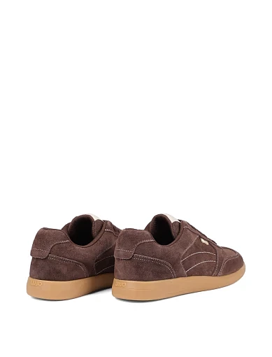 Жіночі кеди LIU JO замшеві коричневі - фото 4 - Miraton