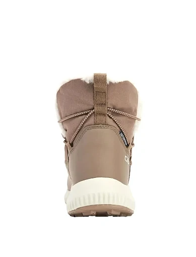 Жіночі дутики CMP SHERATAN SNOW BOOTS WP з екошкіри бежеві - фото 4 - Miraton