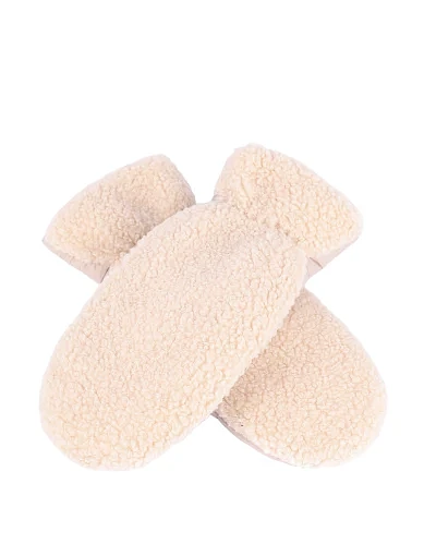 Рукавички тканеві бежеві(G-22) - фото 3 - Miraton