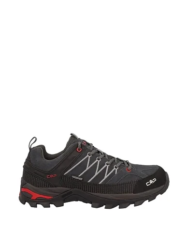 Чоловічі кросівки CMP RIGEL LOW TREKKING SHOES WP шкіряні темно-сірі (3Q13247-60UU) фото 1