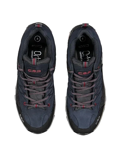 Чоловічі кросівки CMP RIGEL LOW TREKKING SHOES WP шкіряні темно-сині (3Q13247-62BN) - фото 4 - Miraton