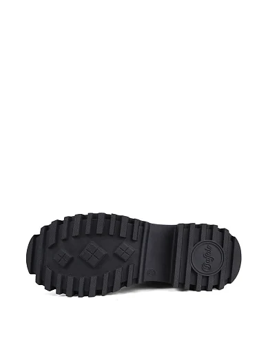 Жіночі черевики Buffalo з екошкіри чорні - фото 5 - Miraton