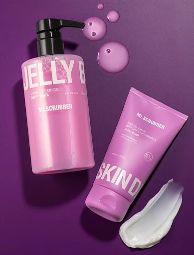 Гель для душу Jelly Bubbles Sweet Guava, 500мл - фото 2 - Miraton