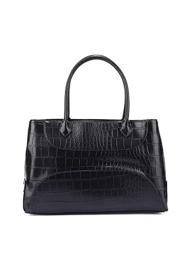 Жіноча сумка з екошкіри чорна(79RA4BF4 ZSB96 899) - фото 4 - Miraton