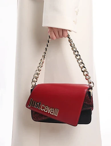 Жіноча сумка через плече з екошкіри чорна(79RA4BY1 ZSD14 U89) - фото 2 - Miraton