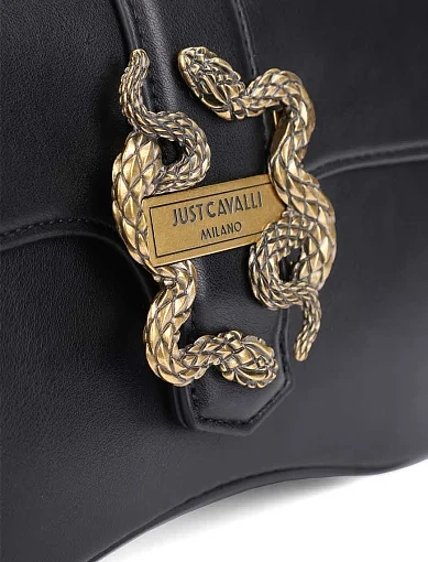 Жіноча сумка через плече з екошкіри чорна(79RA4BA1 ZSA89 899) - фото 5 - Miraton