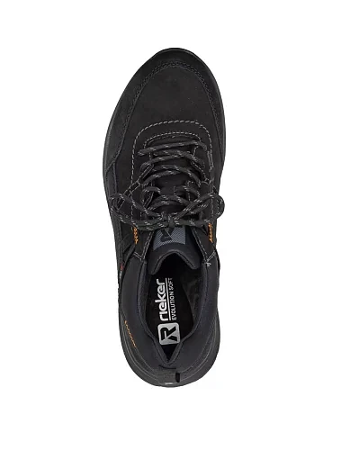 Чоловічі кросівки Rieker замшеві чорні (U0100-00) - фото 6 - Miraton