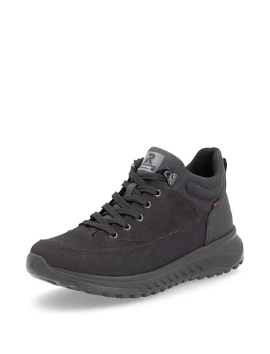 Чоловічі черевики Rieker з екошкіри чорні (U0173-00) - фото 2 - Miraton