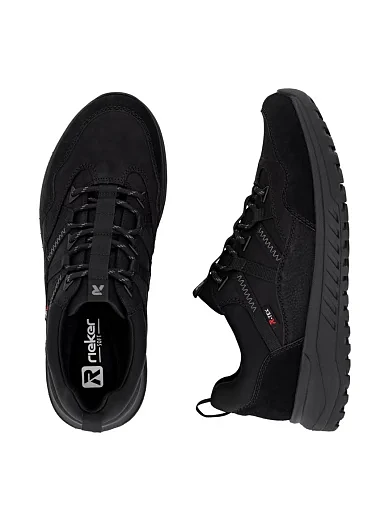 Чоловічі кросівки Rieker з екошкіри чорні (U0104-00) - фото 9 - Miraton