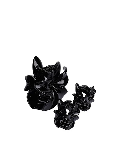 Набор из 3-х заколок черные - фото 2 - Miraton