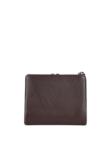 Гаманець шкіряний коричневий(3045-2) - фото 3 - Miraton