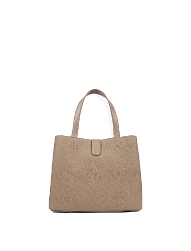 Жіноча сумка шкіряна бежева(25001-2) - фото 3 - Miraton