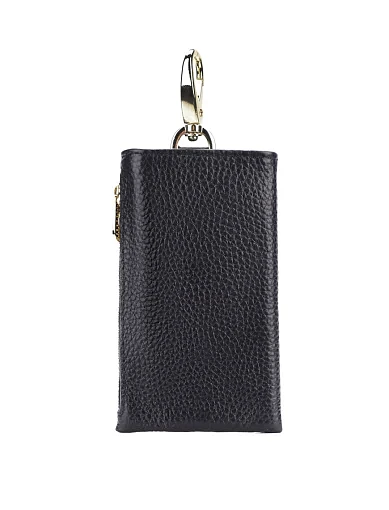 Ключниці шкіряні чорні(196-1) - фото 3 - Miraton