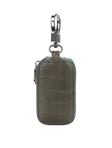 Ключниці шкіряні зелені(191-3) - фото 3 - Miraton