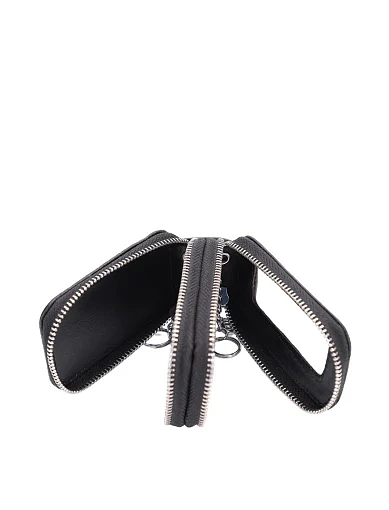 Ключниці шкіряні чорні(234-1) - фото 4 - Miraton