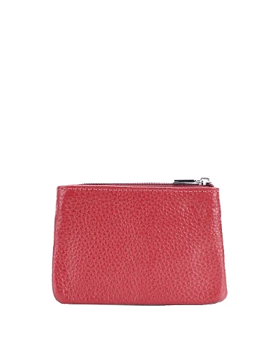 Монетниця шкіряна бордова(438-2) - фото 3 - Miraton