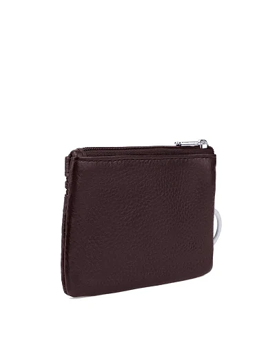 Монетниця шкіряна коричнева(438-1) - фото 3 - Miraton