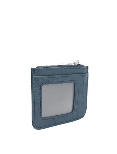 Візитниці шкіряні сині - фото 3 - Miraton