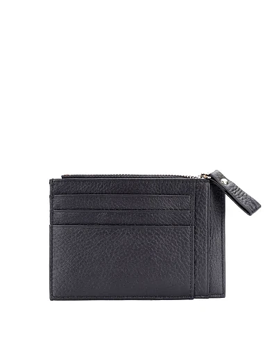 Візитниці шкіряні чорні - фото 3 - Miraton