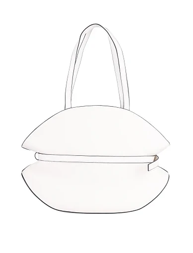 Жіноча сумка через плече MIRATON шкіряна біла - фото 3 - Miraton