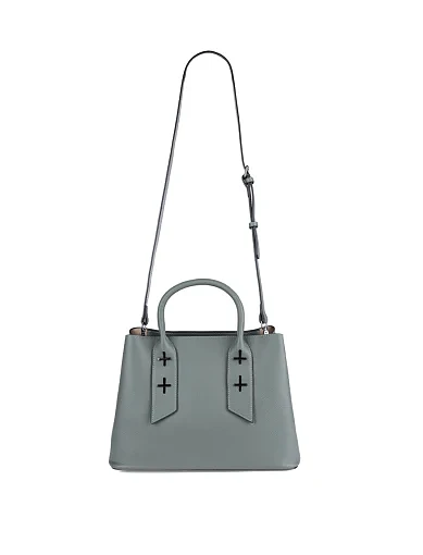 Жіноча сумка тоут MIRATON шкіряна зелена - фото 6 - Miraton