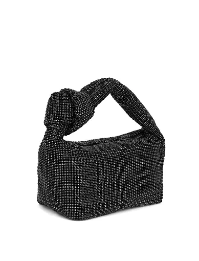 Жіноча сумка з камінням чорна - фото 3 - Miraton