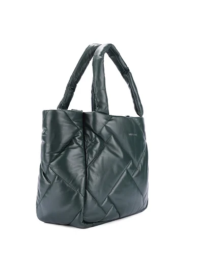 Жіноча сумка шкіряна зелена - фото 2 - Miraton